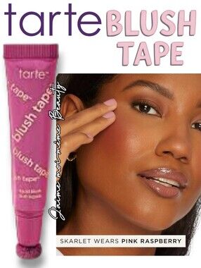 Tarte Shape Tape Liquid Blush Wand Pink Raspberry Satin
